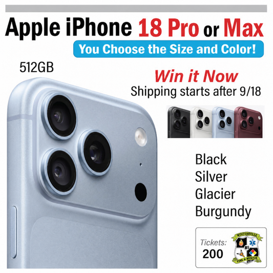 Apple iPhone 18 Pro or Pro Max, New Model #99145