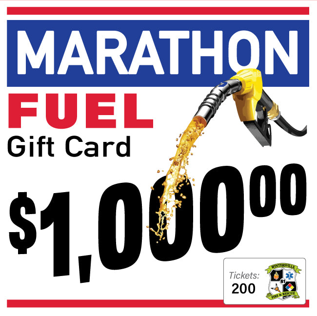 Marathon Fuel $1000 Gift Card #97645