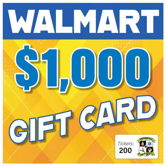 Walmart $1000 Gift Card #97365